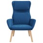 Blue velvet relaxation armchair by vidaXL, Armchairs - Ref: Foro24-341361, Price: 114,76 €, Discount: %