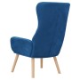 Blue velvet relaxation armchair by vidaXL, Armchairs - Ref: Foro24-341361, Price: 114,76 €, Discount: %