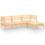 Juego de muebles de jardín 4 piezas madera maciza pino de vidaXL, Conjuntos de jardín - Ref: Foro24-3082667, Precio: 189,99 €...