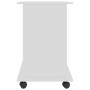 White plywood computer table 80x50x75 cm by vidaXL, Desks - Ref: Foro24-802894, Price: 80,24 €, Discount: %