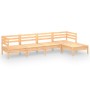 Garden furniture set 5 pieces solid pine wood by vidaXL, Garden sets - Ref: Foro24-3082677, Price: 239,99 €, Discount: %