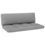 Gray impregnated pine wood pallet garden ottoman by vidaXL, Modular outdoor sofas - Ref: Foro24-3066483, Price: 109,99 €, Dis...