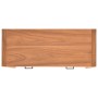 Desk with 2 teak wood drawers 100x40x75 cm by vidaXL, Desks - Ref: Foro24-325270, Price: 191,00 €, Discount: %