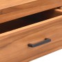 Desk with 2 teak wood drawers 100x40x75 cm by vidaXL, Desks - Ref: Foro24-325270, Price: 191,00 €, Discount: %