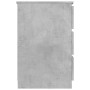 Escritorio de madera contrachapada gris 140x50x77 cm de vidaXL, Escritorios - Ref: Foro24-800814, Precio: 161,80 €, Descuento: %