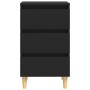 Nightstands 2 pcs solid wood legs black 40x35x69 cm by vidaXL, Nightstands - Ref: Foro24-805890, Price: 104,74 €, Discount: %