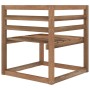 Set muebles de jardín 6 pzs cojines madera impregnada antracita de vidaXL, Conjuntos de jardín - Ref: Foro24-3067416, Precio:...