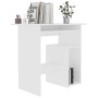 Escritorio de madera contrachapada blanco 80x45x74 cm de vidaXL, Escritorios - Ref: Foro24-801364, Precio: 68,34 €, Descuento: %