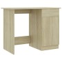 Sonoma oak plywood desk 100x50x76 cm by vidaXL, Desks - Ref: Foro24-801083, Price: 84,22 €, Discount: %