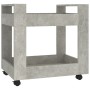 Concrete gray plywood desk cart 60x45x60 cm by vidaXL, Cars and islands - Ref: Foro24-816604, Price: 50,30 €, Discount: %