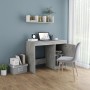 Concrete gray plywood desk 100x50x76 cm by vidaXL, Desks - Ref: Foro24-801800, Price: 79,86 €, Discount: %