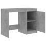 Escritorio de madera contrachapada gris hormigón 100x50x76 cm de vidaXL, Escritorios - Ref: Foro24-801800, Precio: 79,86 €, D...