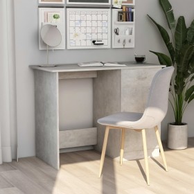 Concrete gray plywood desk 100x50x76 cm by vidaXL, Desks - Ref: Foro24-801084, Price: 84,14 €, Discount: %