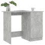 Escritorio de madera contrachapada gris hormigón 100x50x76 cm de vidaXL, Escritorios - Ref: Foro24-801084, Precio: 79,82 €, D...