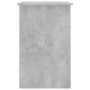 Escritorio de madera contrachapada gris hormigón 100x50x76 cm de vidaXL, Escritorios - Ref: Foro24-801084, Precio: 79,82 €, D...