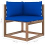 6-piece pallet garden furniture with impregnated wood cushions by vidaXL, Garden sets - Ref: Foro24-3067462, Price: 353,99 €,...