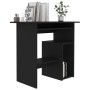 Black plywood desk 80x45x74 cm by vidaXL, Desks - Ref: Foro24-801365, Price: 65,84 €, Discount: %