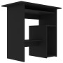 Black plywood desk 80x45x74 cm by vidaXL, Desks - Ref: Foro24-801365, Price: 65,84 €, Discount: %