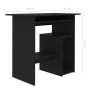 Black plywood desk 80x45x74 cm by vidaXL, Desks - Ref: Foro24-801365, Price: 65,84 €, Discount: %