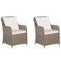 Brown 3-Piece Garden Dining Set by vidaXL, Garden sets - Ref: Foro24-3067724, Price: 417,90 €, Discount: %