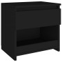 Mesitas de noche 2 uds madera contrachapada negro 40x30x39 cm de vidaXL, Mesitas de noche - Ref: Foro24-803446, Precio: 59,44...