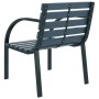 Garden chairs 2 units gray wood by vidaXL, Garden chairs - Ref: Foro24-47938, Price: 113,32 €, Discount: %