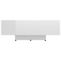 Plywood white glossy coffee table 85x55x31 cm by vidaXL, Coffee table - Ref: Foro24-803386, Price: 63,99 €, Discount: %