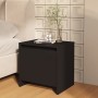 Mesitas de noche 2 uds madera ingeniería negro 45x34x44,5 cm de vidaXL, Mesitas de noche - Ref: Foro24-809866, Precio: 65,82 ...