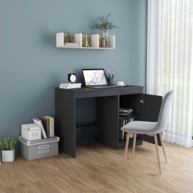 Gray plywood desk 100x50x76 cm by vidaXL, Desks - Ref: Foro24-801798, Price: 100,99 €, Discount: %