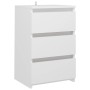 Mesitas de noche 2 uds madera contrachapada blanco 40x35x62,5cm de vidaXL, Mesitas de noche - Ref: Foro24-806212, Precio: 99,...