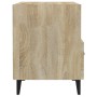 Bedside tables 2 units plywood oak Sonoma by vidaXL, Nightstands - Ref: Foro24-812031, Price: 80,99 €, Discount: %