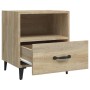 Bedside tables 2 units plywood oak Sonoma by vidaXL, Nightstands - Ref: Foro24-812031, Price: 80,99 €, Discount: %