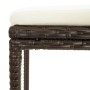 7-piece garden bar set with brown cushions by vidaXL, Garden sets - Ref: Foro24-3067965, Price: 338,29 €, Discount: %