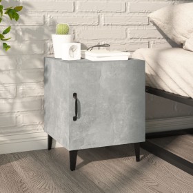 Concrete gray plywood nightstand by vidaXL, Nightstands - Ref: Foro24-812068, Price: 31,99 €, Discount: %