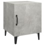 Concrete gray plywood nightstand by vidaXL, Nightstands - Ref: Foro24-812068, Price: 38,51 €, Discount: %