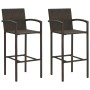 Brown 3-piece garden bar set by vidaXL, Garden sets - Ref: Foro24-3067984, Price: 261,99 €, Discount: %