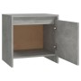 Mesita de noche madera ingeniería gris hormigón 45x34x44,5 cm de vidaXL, Mesitas de noche - Ref: Foro24-809871, Precio: 32,65...