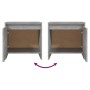 Nightstands 2 pcs Sonoma gray engineered wood 45x34x44.5 cm by vidaXL, Nightstands - Ref: Foro24-813047, Price: 60,17 €, Disc...