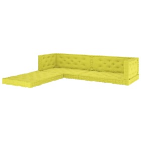 Cushions for floor pallets 7 units apple green cotton by vidaXL, Cushions for chairs and sofas - Ref: Foro24-3068632, Price: ...