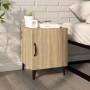 Mesita de noche madera contrachapada color roble Sonoma de vidaXL, Mesitas de noche - Ref: Foro24-812066, Precio: 41,94 €, De...