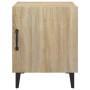 Mesita de noche madera contrachapada color roble Sonoma de vidaXL, Mesitas de noche - Ref: Foro24-812066, Precio: 41,94 €, De...