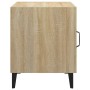 Mesita de noche madera contrachapada color roble Sonoma de vidaXL, Mesitas de noche - Ref: Foro24-812066, Precio: 41,94 €, De...