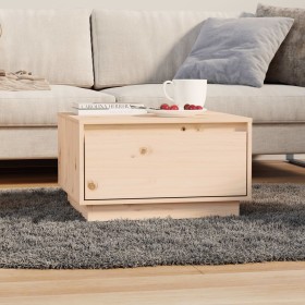 Solid pine wood coffee table 55x56x32 cm by vidaXL, Coffee table - Ref: Foro24-813405, Price: 42,99 €, Discount: %