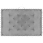 Cushions for floor pallets 4 units gray cotton by vidaXL, Cushions for chairs and sofas - Ref: Foro24-3068603, Price: 129,78 ...