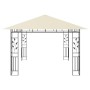 Gazebo with mosquito net and cream LED light strip 4x3x2.73m 180 g/m² by vidaXL, Tents and gazebos - Ref: Foro24-3070315, Pri...