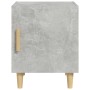 Mesita de noche madera contrachapada gris hormigón de vidaXL, Mesitas de noche - Ref: Foro24-812050, Precio: 36,41 €, Descuen...