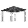 Mesh gazebo with LED light strip anthracite 3x3x2.73m 180 g/m² by vidaXL, Tents and gazebos - Ref: Foro24-3070316, Price: 361...