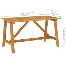 Juego de comedor para jardín 5 piezas gris de vidaXL, Conjuntos de jardín - Ref: Foro24-3068758, Precio: 806,99 €, Descuento: %