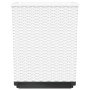 Planters 2 units white polypropylene 30x30x37 cm by vidaXL, Pots and planters - Ref: Foro24-364183, Price: 56,99 €, Discount: %