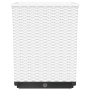 Planters 2 units white polypropylene 30x30x37 cm by vidaXL, Pots and planters - Ref: Foro24-364183, Price: 56,99 €, Discount: %